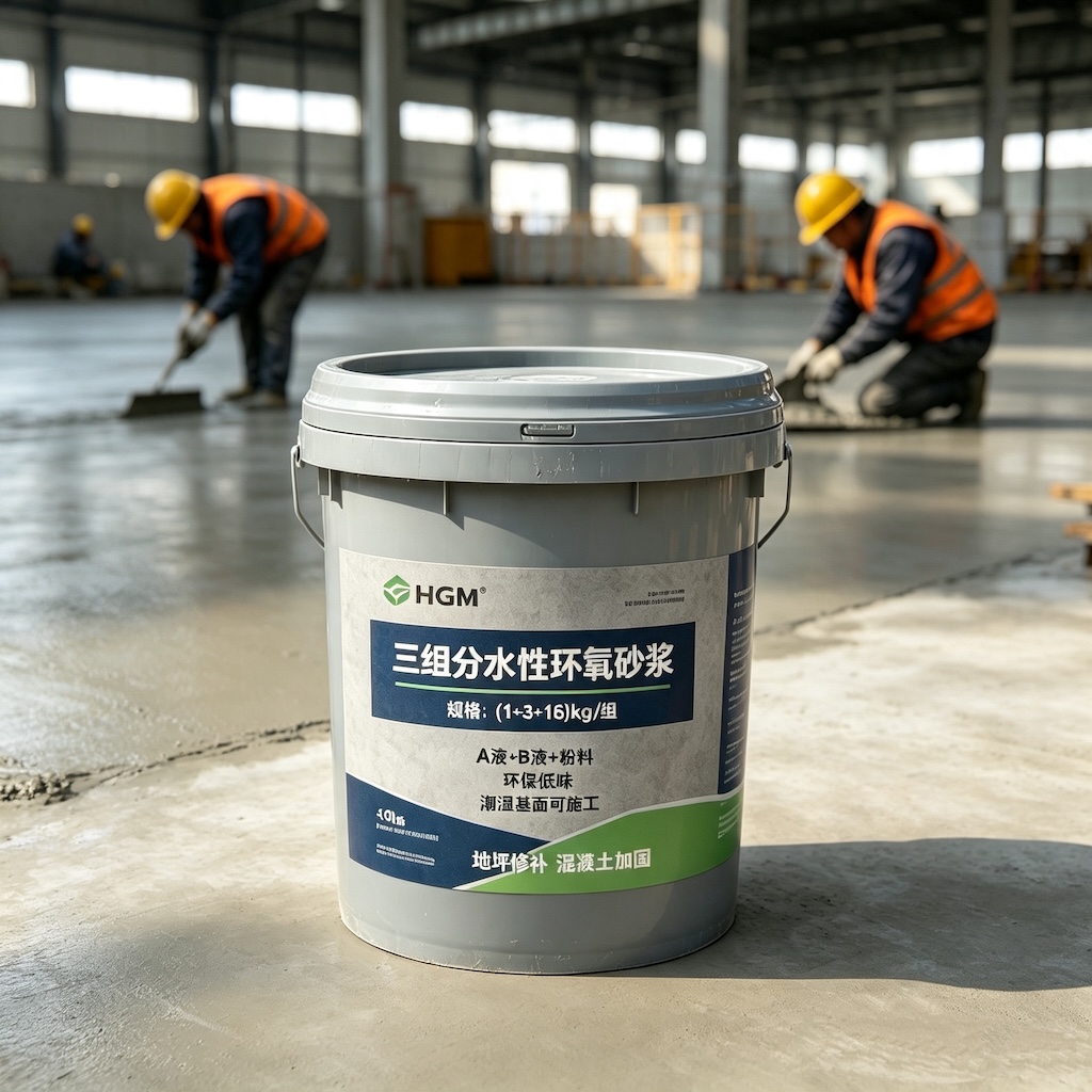 昌江三组份水性环氧砂浆